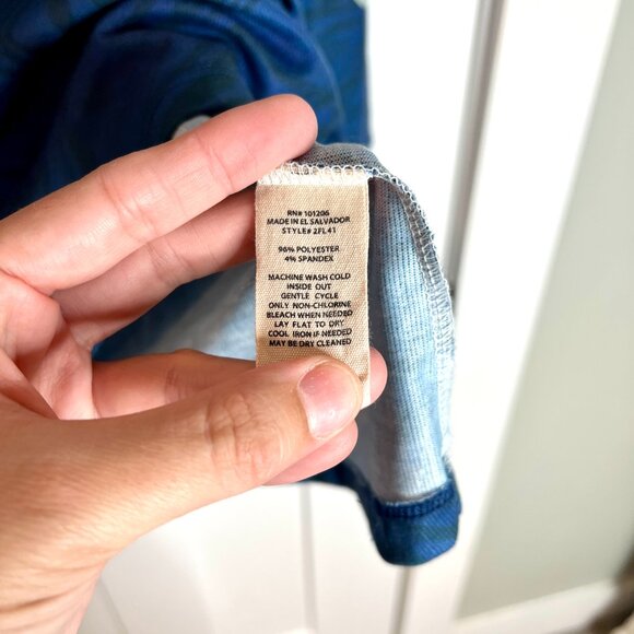 Soft Surroundings Floral Bright Colorful Soft Boho Preppy Tunic Top Sz Large - Picture 3 of 4